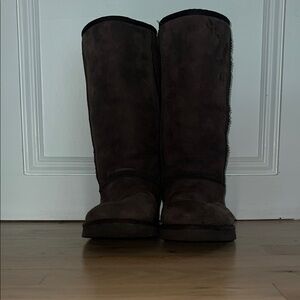 Brown UGG Suede Tall Boots